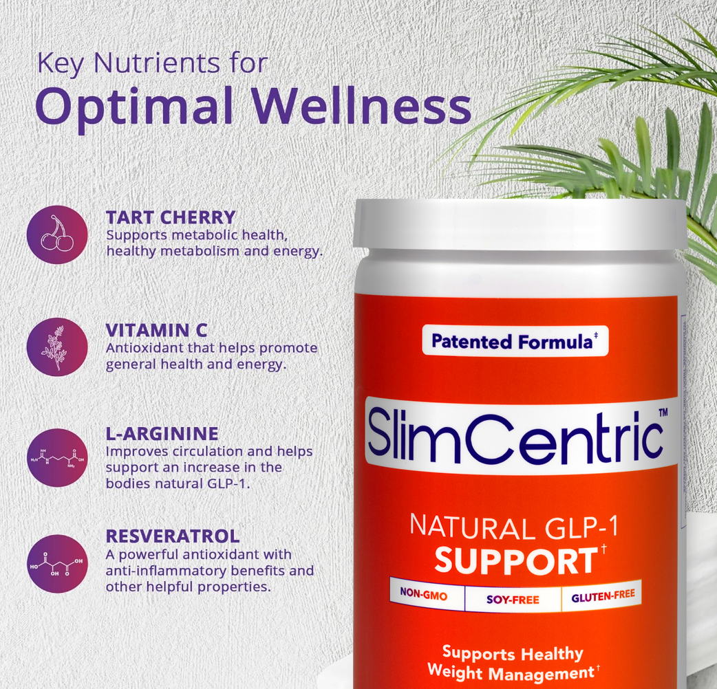SlimCentric Natural GLP-1 Support